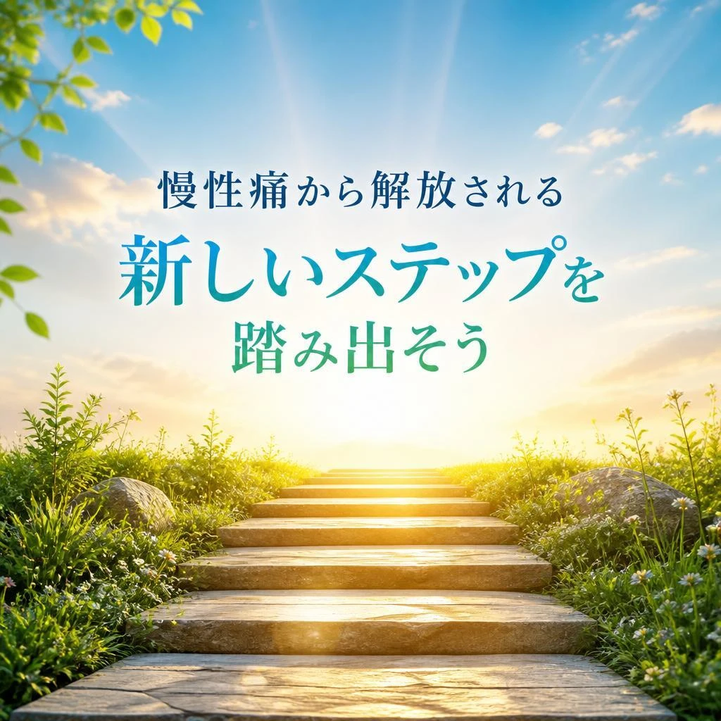 慢性痛から解放される新しいステップを踏み出そう