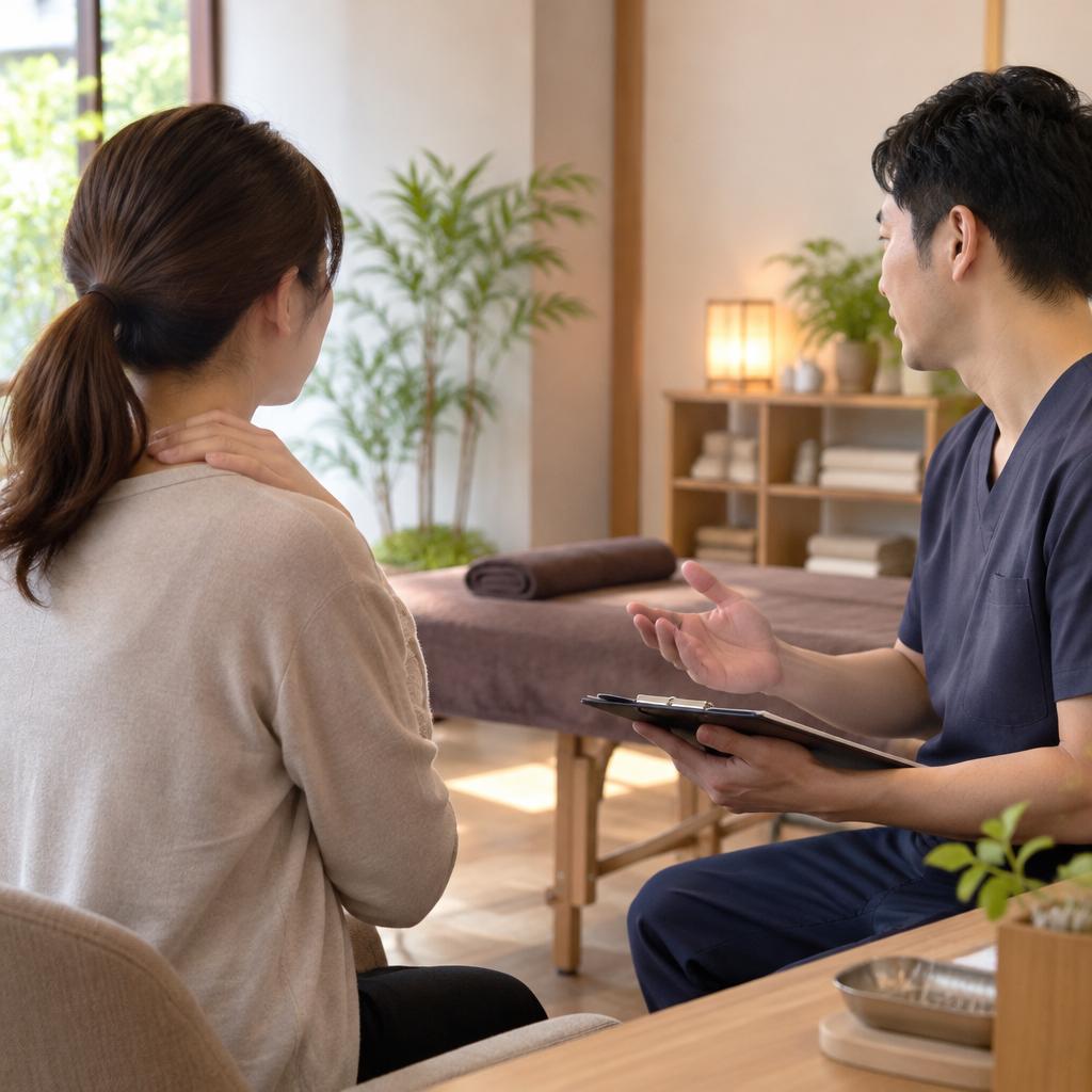 肩だけを見ない。自律神経と心身の緊張にも目を向ける